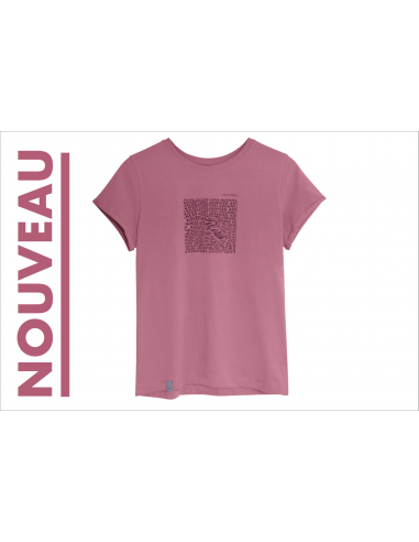 T-Shirt WOMEN PLUM | M