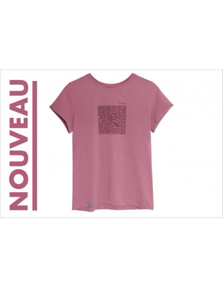 T-Shirt WOMEN PLUM | XS