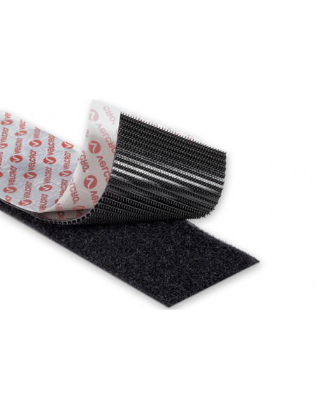 25 cm Velcro autocollant VELOURS 50 mm