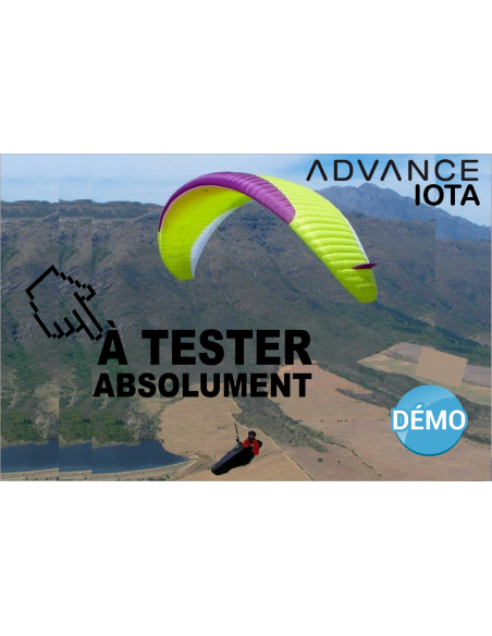 Parapente IOTA 1 26 | 4.85 kg (75-100 kg)