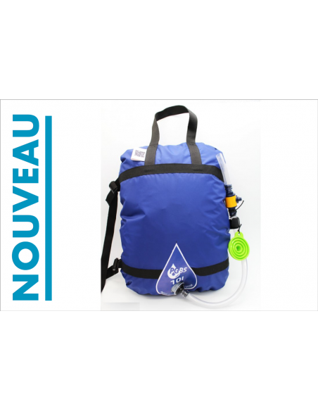 Container ballast avec poche 10 L bleu | 480 g