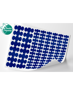 GECKO tissu Ripstop adhésivé BLEU MARINE | feuille A4...