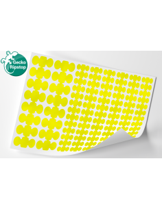 GECKO tissu Ripstop adhésivé JAUNE | feuille A4 (env. 30...