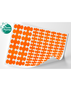 GECKO tissu Ripstop adhésivé ORANGE | feuille A4 (env. 30...