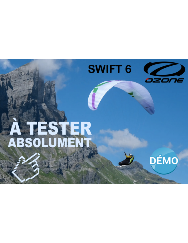 Parapente SWIFT 6 MS Démo | 4.11 kg (75-95 kg)