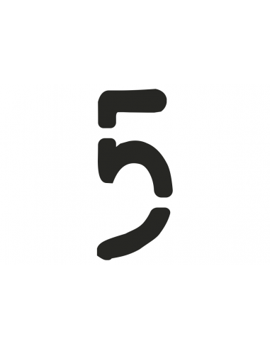 Numéro 5 FSVL en INSIGNIA | 50 cm noir