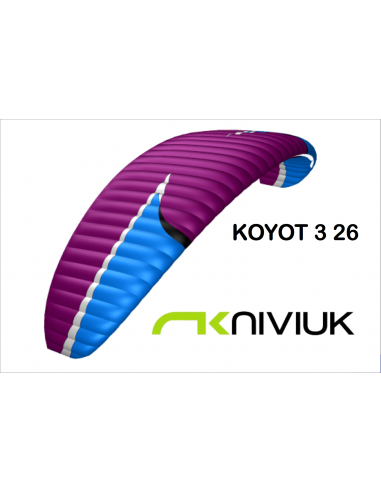 Parapente NIVIUK KOYOT 3 26 | 4.93 kg (75-95 kg)