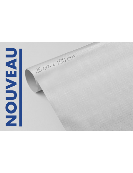 Autocollant de réparation Ripstop BLANC | rouleau 25 cm x 150 cm