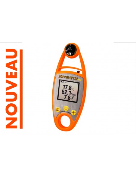 Anémomètre SKYWATCH PRO | 34 g, orange