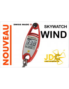 Anémomètre SKYWATCH WIND | 34 g, rouge