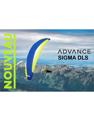 Parapente SIGMA DLS 22 | 3.9 kg (68-87 kg)