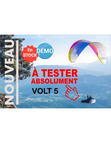 Paraglider VOLT 5 S Demo| 3.72 kg (78-92 kg)