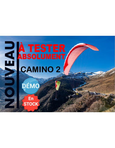 Parapente CAMINO 2 XS Démo | 3.34 kg (75-90 kg)