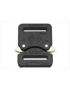 Boucle auto noire COBRA | 25 mm 49 g (FY25KFF)