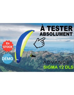 Parapente SIGMA DLS 22 Démo | 3.9 kg (68-87 kg)
