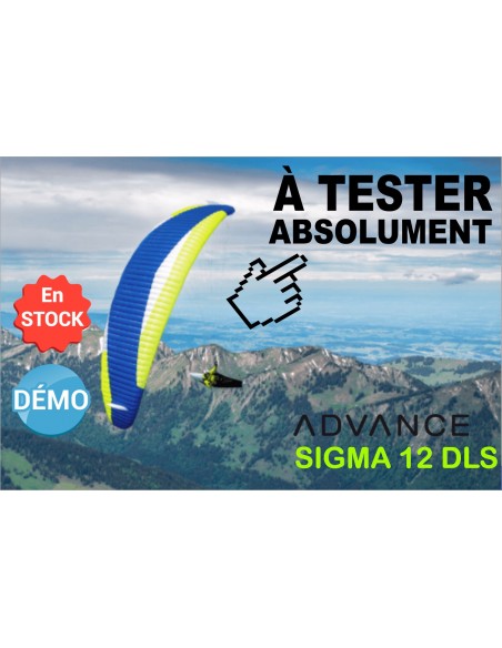 Paraglider SIGMA DLS 22 Demo | 3.9 kg (68-87 kg)
