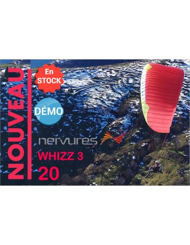 Gleitschirm WHIZZ 3 20 Démo | 2.4 kg (45-95 kg)