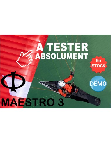 Parapente MAESTRO 3 21 Démo | 4.75 kg (75-100 kg)