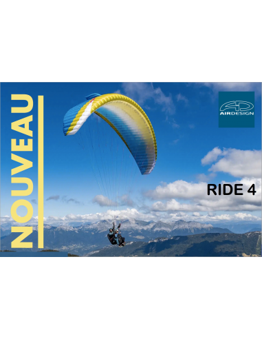 Parapente RIDE 4 | 110-235 kg