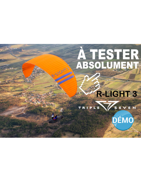 Parapente R-LIGHT 3 ML Démo | 4.02 kg (90-105 kg)
