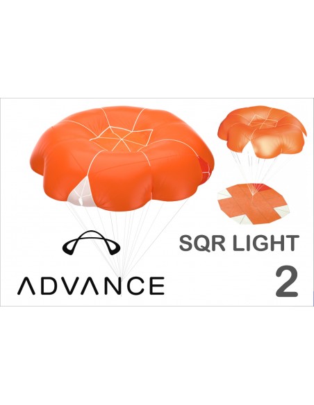 Parachute COMPANION SQR LIGHT 2 200 | 1847 g | 200 kg | 4.0 L