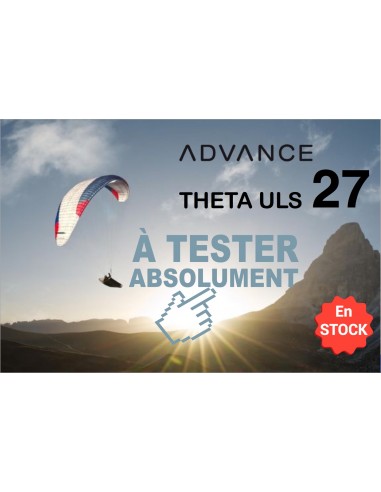 Parapente THETA ULS 27 exceptionnel | 3.8 kg...