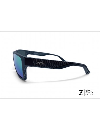 Lunettes SUMMIT noir carbon & verres miroir violet