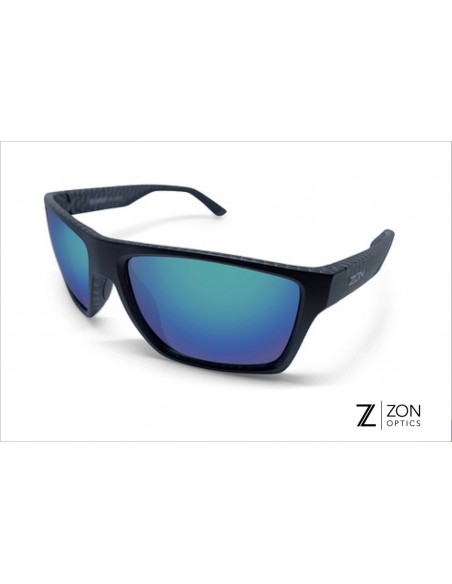 Lunettes SUMMIT noir carbon & verres miroir violet