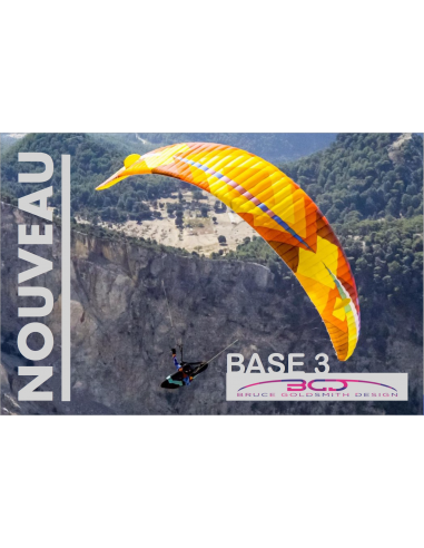 Parapente BASE 3 XS | 4.7 kg (55-75 kg)