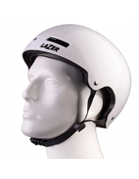 Casque LAZER ELEMENT blanc XS/M avec Roll System (fin de série)