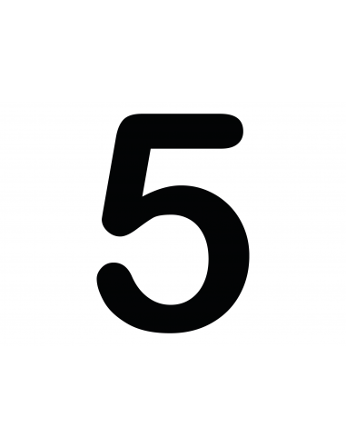 Numéro 5 SLICE FSVL en INSIGNIA | 40 cm noir