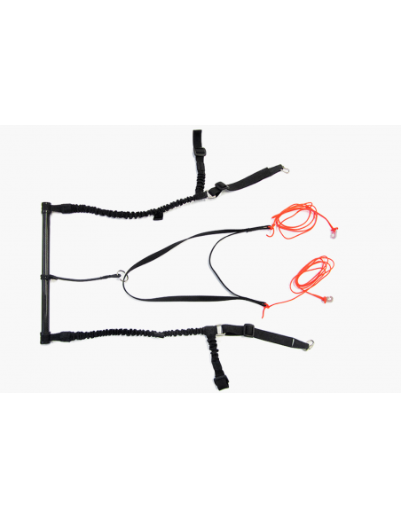 Cale-pieds avec accélérateur