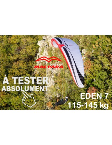 Parapente EDEN 7 33 (XXL) | 5.6 kg (115-145 kg)