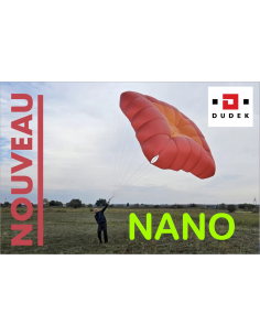 Parachute de secours NANO QR 100 | 988 g | 100 kg max