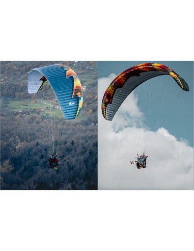 Parapente PASSENGER 3 38 H&F | 4.0 kg (100-180 kg)
