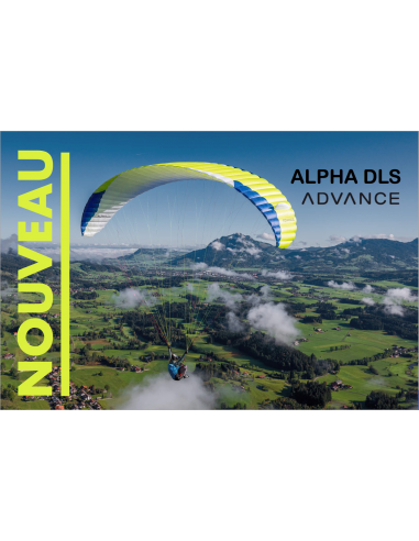 Parapente ALPHA 8 DLS 31 | 4.95 kg (100-145 kg)