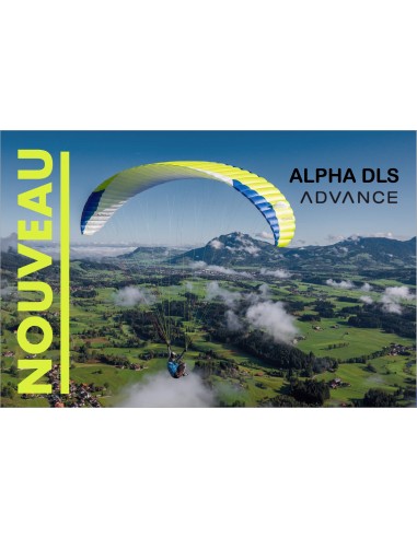 Parapente ALPHA 8 DLS 22 | 3.6 kg (50-80 kg)