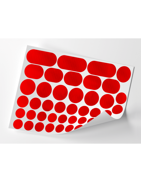 Pastilles tissu Ripstop adhésivé | feuille A4 (env. 30 cm x 21 cm)