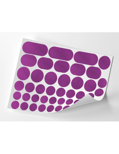 Pastilles tissu Ripstop adhésivé | feuille A4...