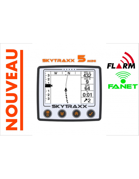 Instrument SKYTRAXX 5 MINI FANET+FLARM | 200 g