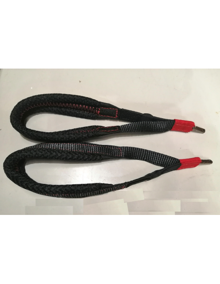 Pair of ergonomic handles with swivel