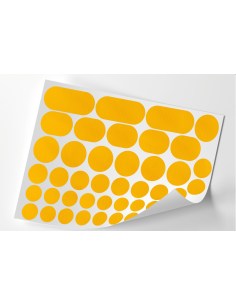 Ripstop PATCH GOLD YELLOW | sheet A4 (approx. 30 cm x 21 cm)