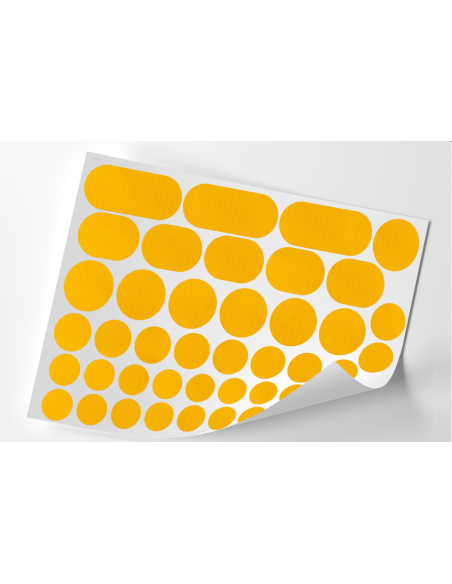 Ripstop PATCH GOLD YELLOW | sheet A4 (approx. 30 cm x 21 cm)