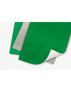 Tissu Ripstop adhésivé VERT | feuille A4 (env. 30 cm x 21...