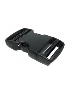 Plastik buckle 38 mm, male + female | adjustable (20 g)