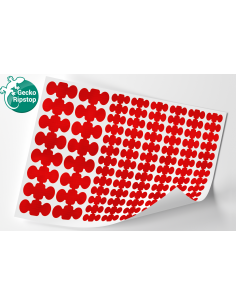 GECKO tissu Ripstop adhésivé ROUGE | feuille A4 (env. 30...