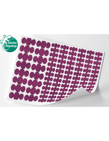 GECKO Ripstop VIOLETT | A4 Blatt (env. 30 cm x 21 cm)