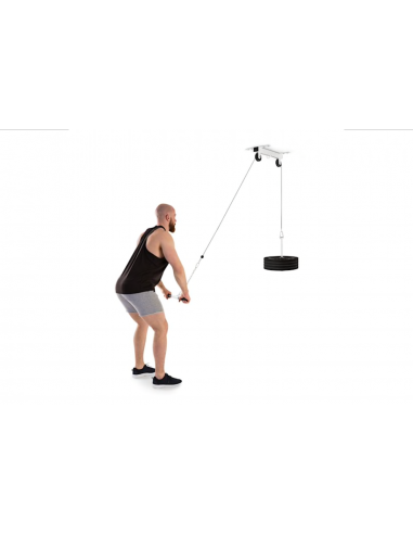 Montage eines Rollenpaares an Tragegurten