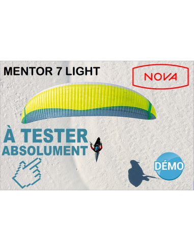 Paraglider MENTOR 7 LIGHT S | 4.15 kg (80-105 kg)