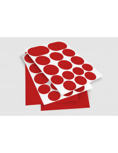 Pack mixed fabric Ripstop adhesive RED | sheets A6 (total...